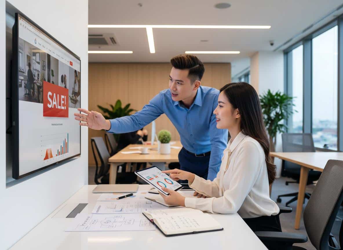 Cập nhật thông tin khuyến mãi cho website bán hàng