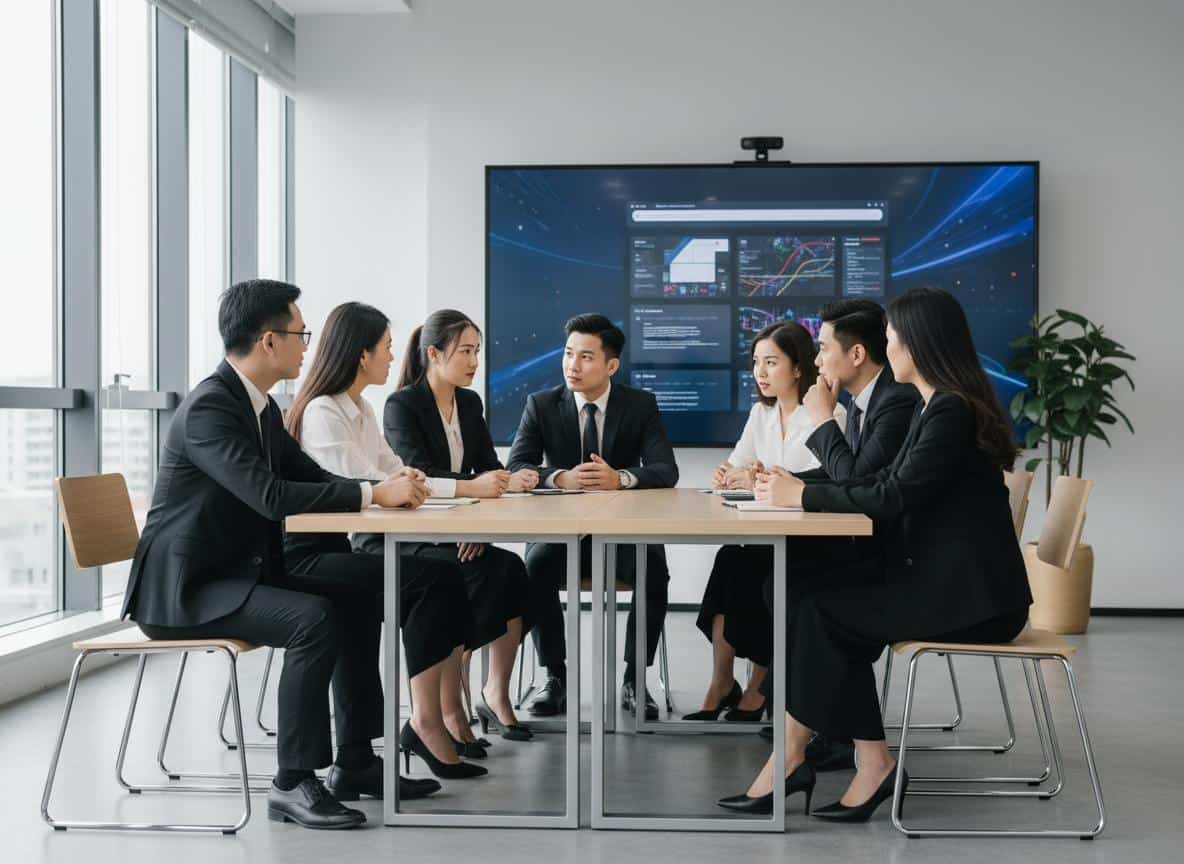 Công ty thiết kế web profile công ty điện tử