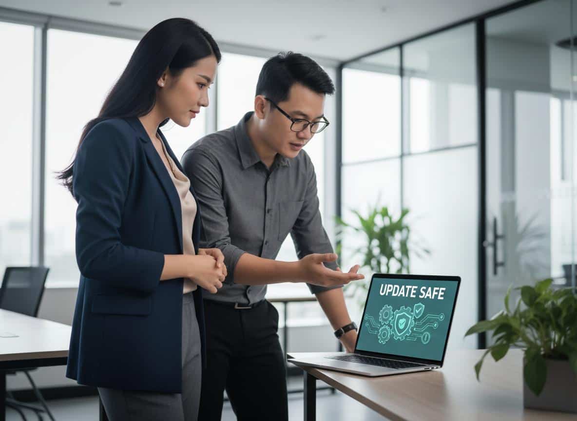 Quy Trình Cập Nhật An Toàn Của Chúng Tôi Đảm Bảo Website Vận Hành Mượt Mà