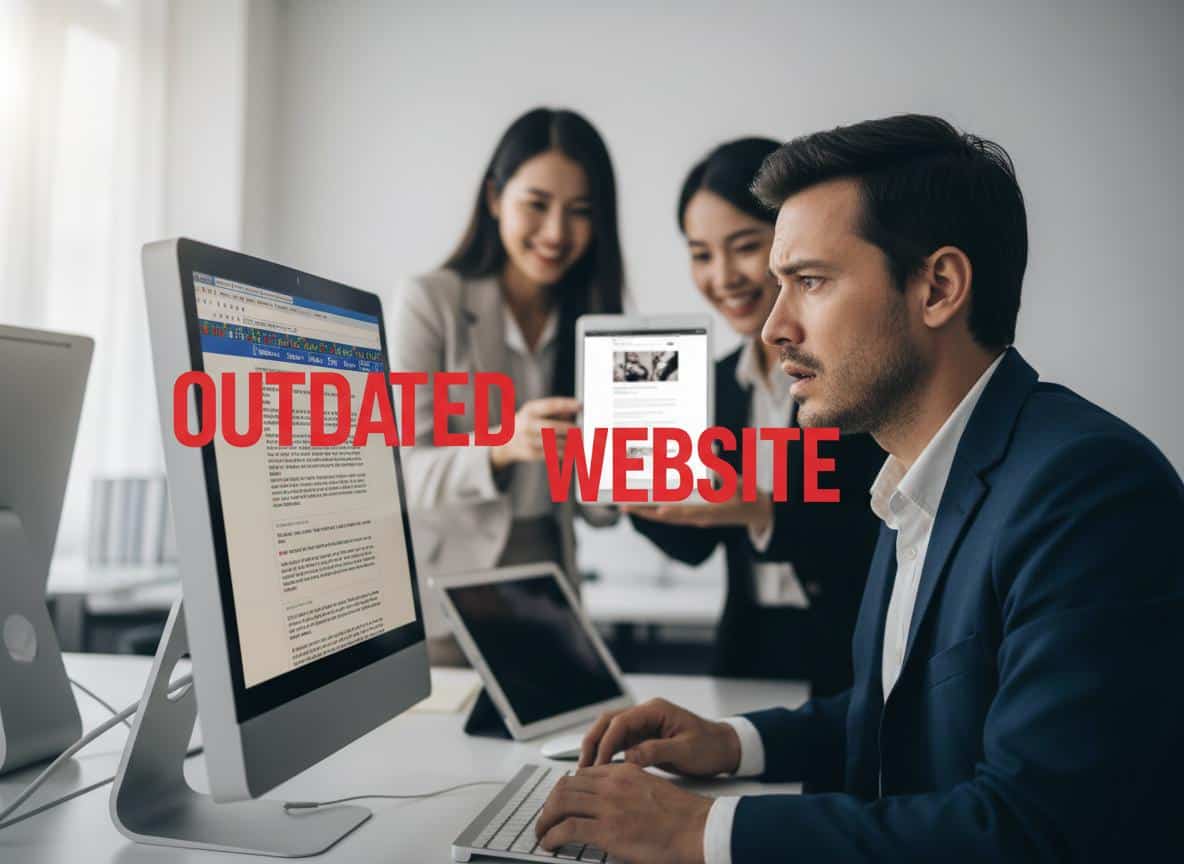 Dịch vụ nâng cấp website doanh nghiệp lỗi thời