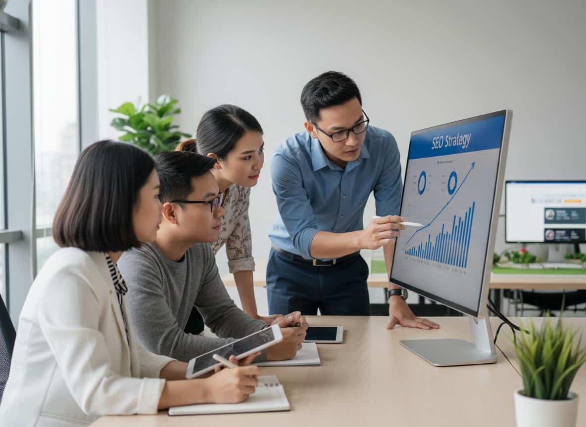 Dịch vụ SEO tổng thể cho website mới thành lập