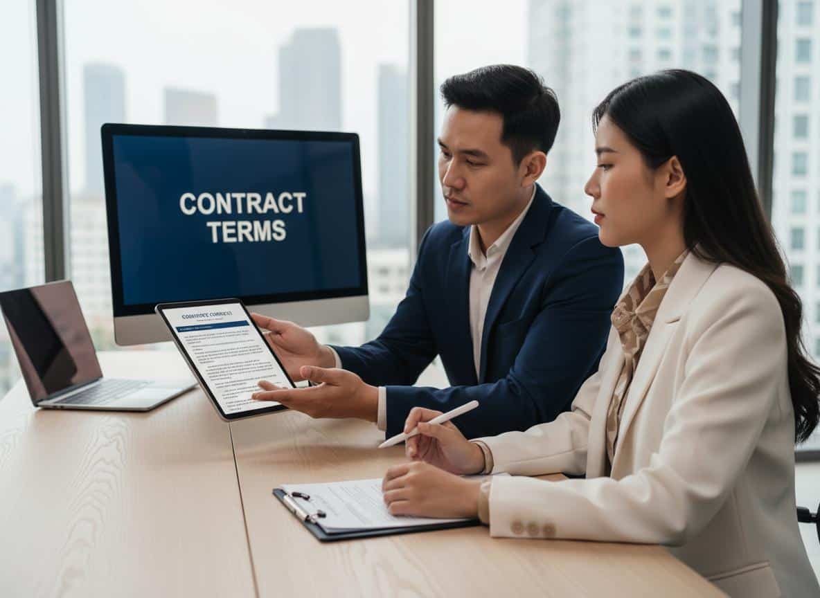 Hợp đồng thiết kế website cần lưu ý những điều khoản gì?