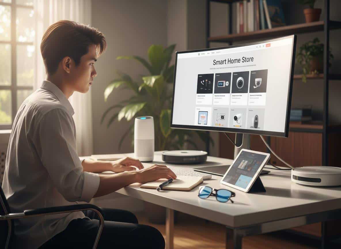 Hướng dẫn chi tiết 7 bước làm web bán đồ gia dụng thông minh cho người mới bắt đầu