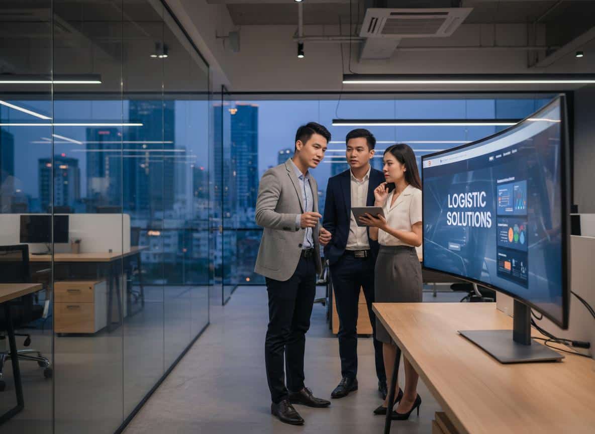 Lộ trình 7 bước làm website giới thiệu dịch vụ logistic TPHCM chuẩn SEO và tự động hóa