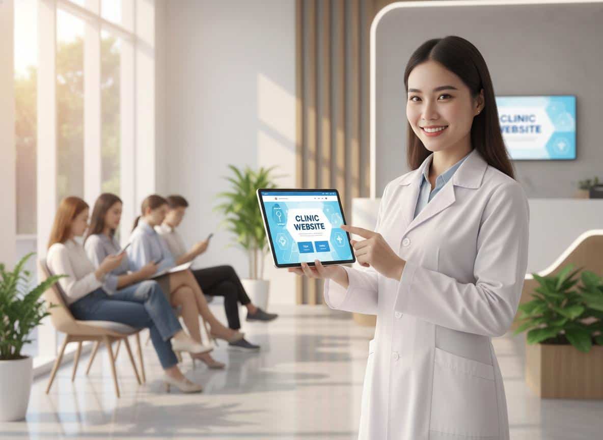 Làm Website Phòng Khám Đa Khoa: Nâng Tầm Uy Tín, Thu Hút Bệnh Nhân 3 Làm website phòng khám đa khoa