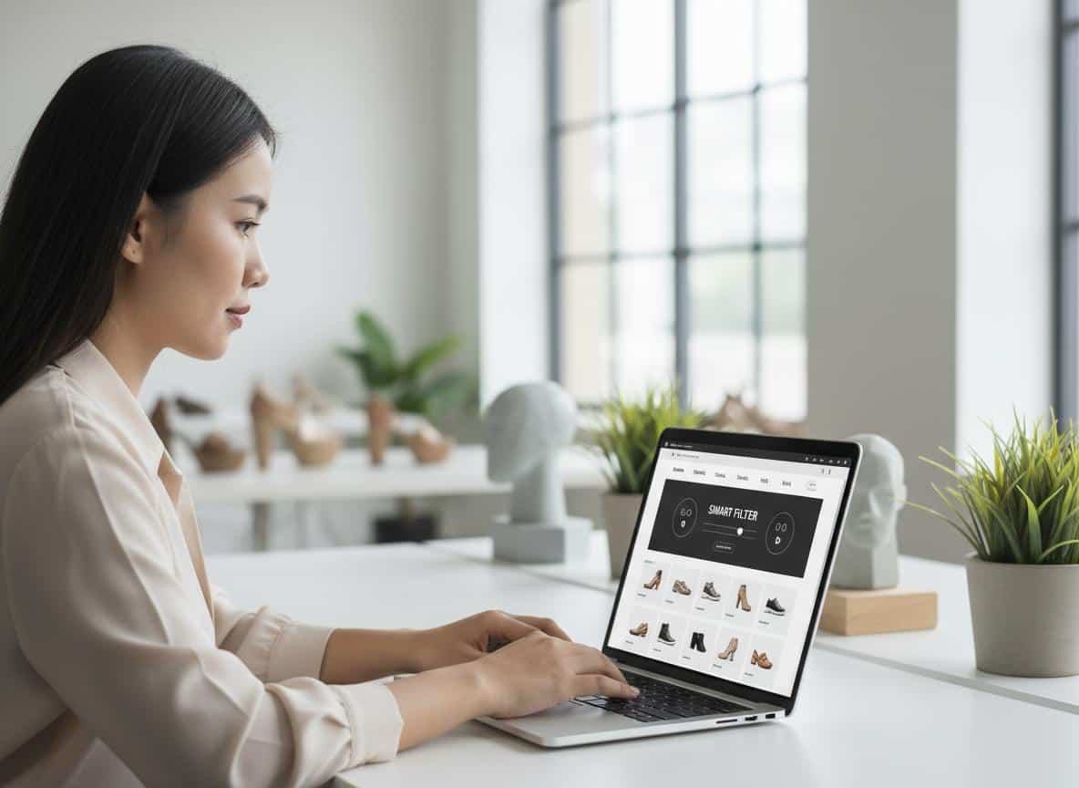 Làm website shop giày dép có tính năng lọc sản phẩm thông minh