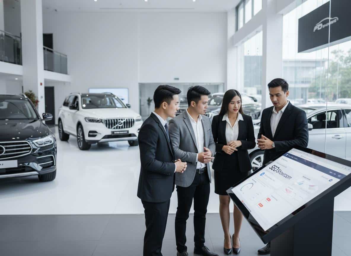 Làm website showroom xe hơi