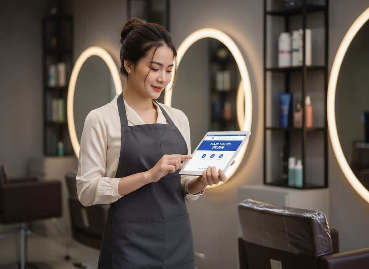 Làm Website Tiệm Cắt Tóc: Giải Pháp Giữ Chân Khách, Vượt Đối Thủ 3 Chi Phí & Lộ Trình Xây Dựng Website Cho Tiệm Cắt Tóc