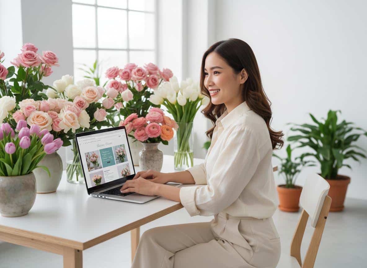 Làm Website Tiệm Hoa Tươi Online Đơn Giản, Tăng Doanh Thu 6 Làm website tiệm hoa tươi online