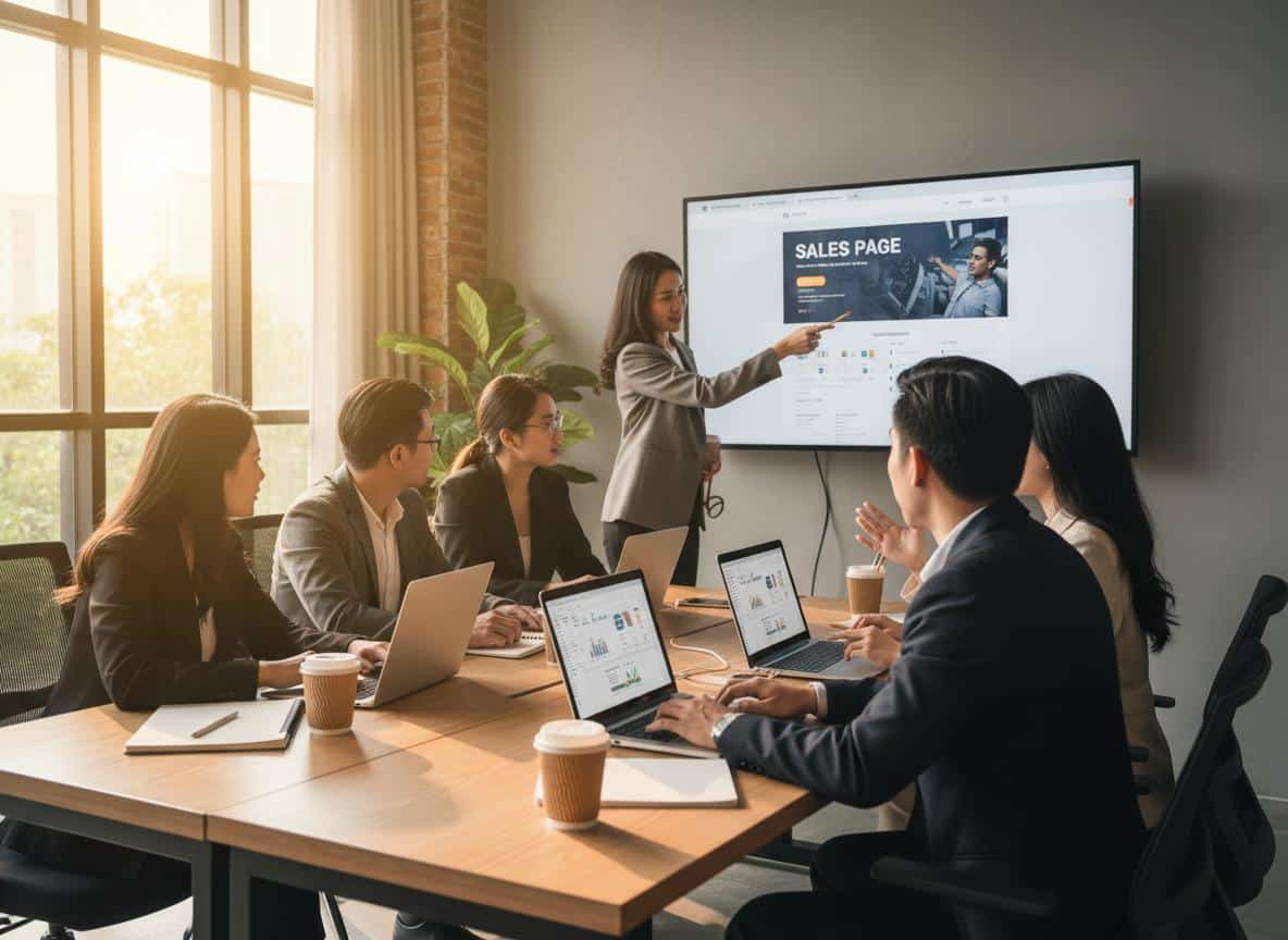 Thiết kế landing page bán hàng chuyên sâu