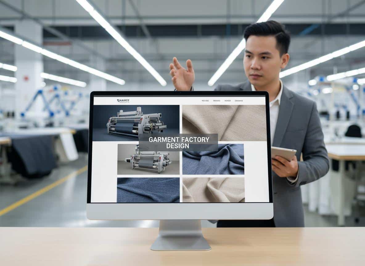 10 Mẫu Thiết Kế Website Xưởng May Dẫn Đầu Xu Hướng