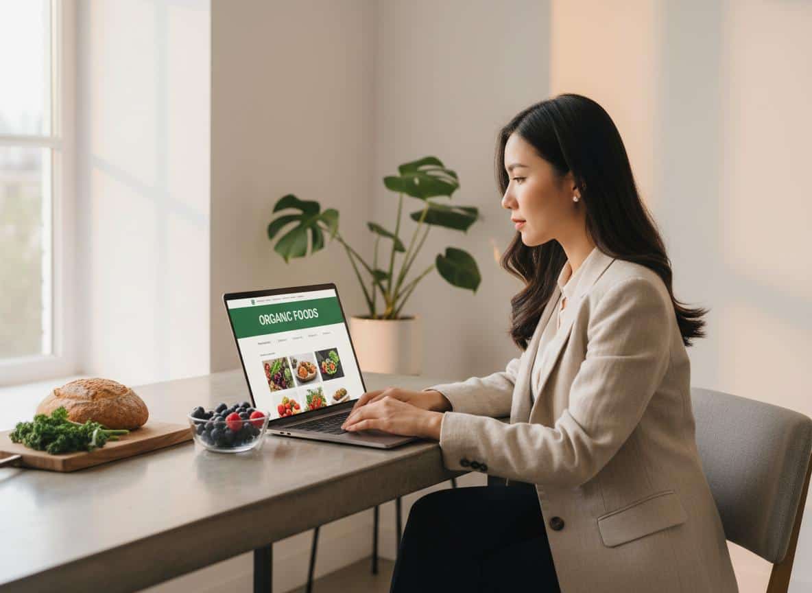 Thiết kế website bán thực phẩm sạch, nông sản online