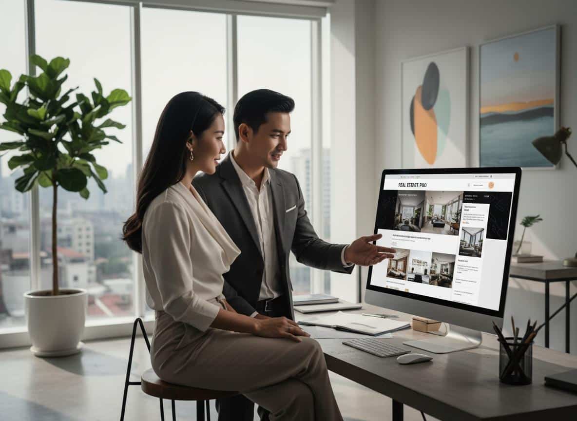 Quy trình thiết kế website dịch vụ bất động sản uy tín, hiệu quả