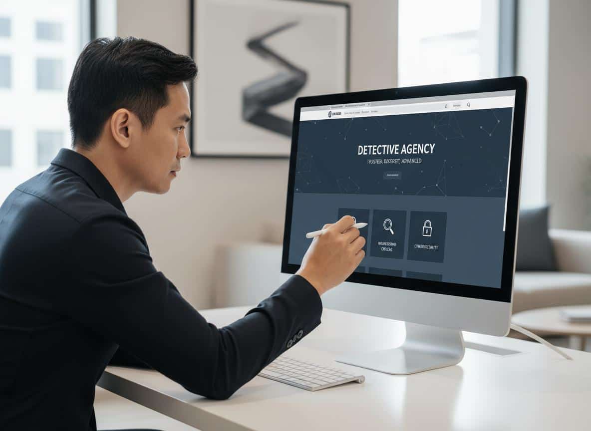 Thiết Kế Website Dịch Vụ Thám Tử: Thu Hút Khách Hàng & Xây Dựng Uy Tín 3 Quy trình và chi phí thiết kế website thám tử uy tín