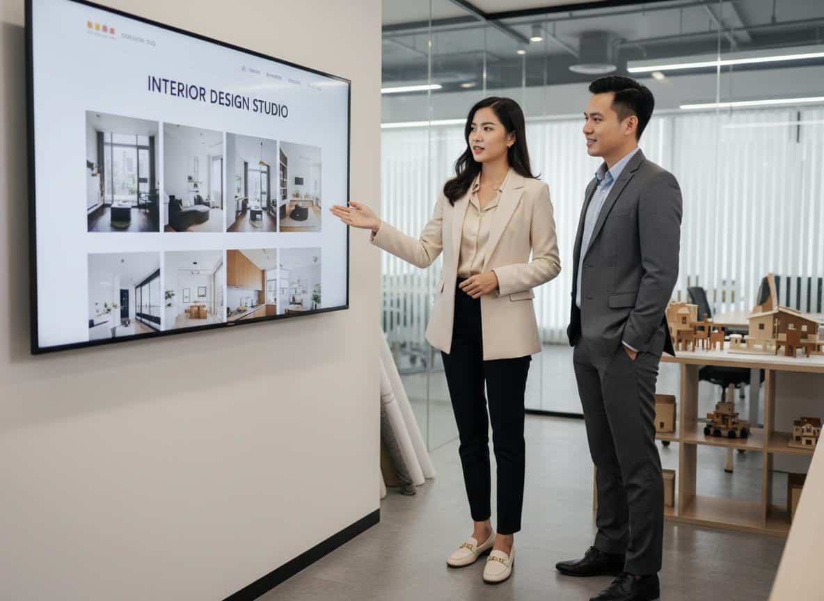 Thiết kế website dịch vụ trang trí nội thất