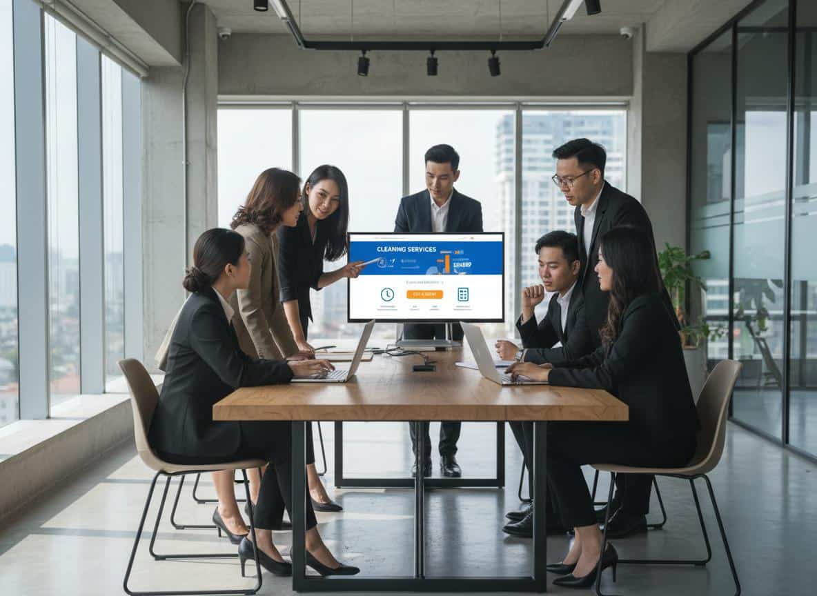 Các yếu tố cốt lõi tạo nên một website dịch vụ vệ sinh công nghiệp chuẩn SEO và hiệu quả
