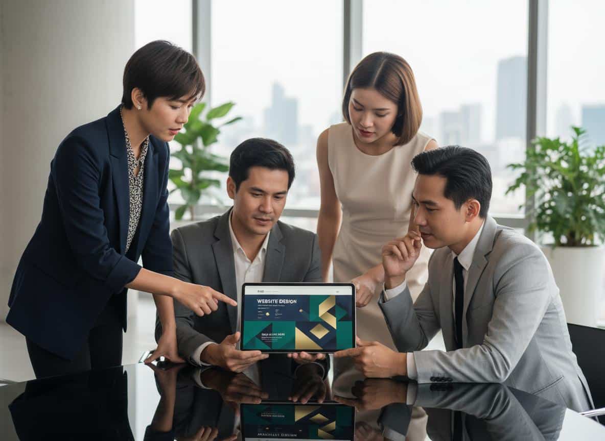 Thiết kế website doanh nghiệp chuẩn nhận diện thương hiệu