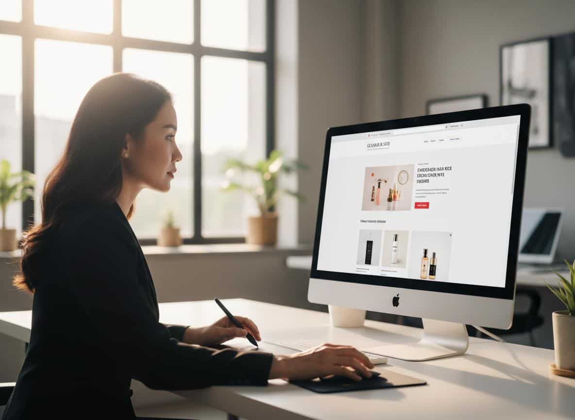 Thiết Kế Website Mỹ Phẩm Chuẩn UX/UI: Đẳng Cấp & Chuyển Đổi Cao 2 Giải Mã Những Yếu Tố Cốt Lõi Của Một Website Mỹ Phẩm Chuyển Đổi Cao