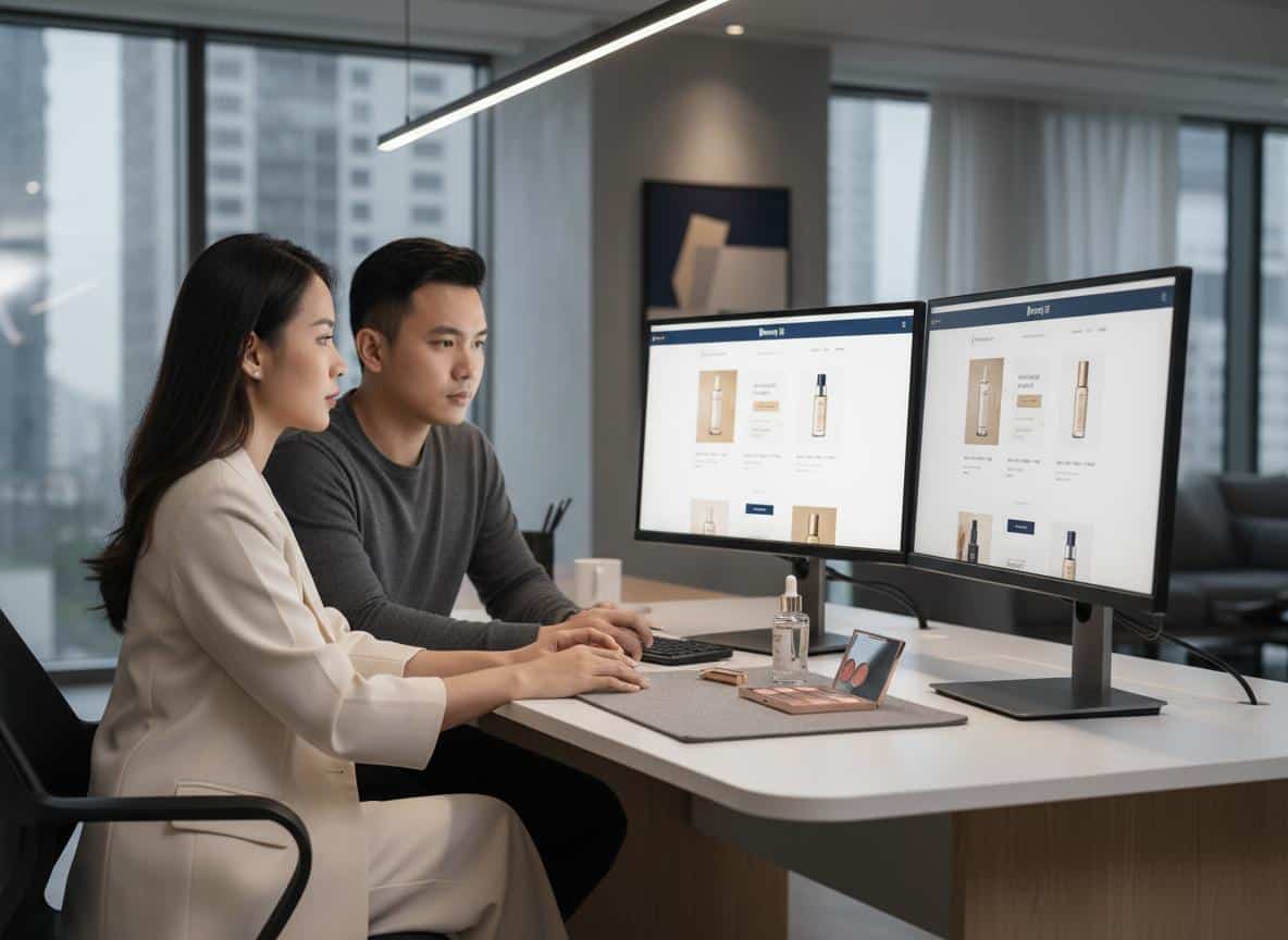 Thiết Kế Website Mỹ Phẩm Chuẩn UX/UI: Đẳng Cấp & Chuyển Đổi Cao