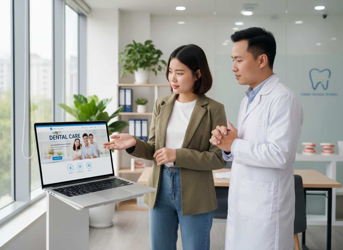 Hướng Dẫn Từ A-Z: Lộ Trình Thiết Kế & Tối Ưu Website Nha Khoa Thu Hút Bệnh Nhân