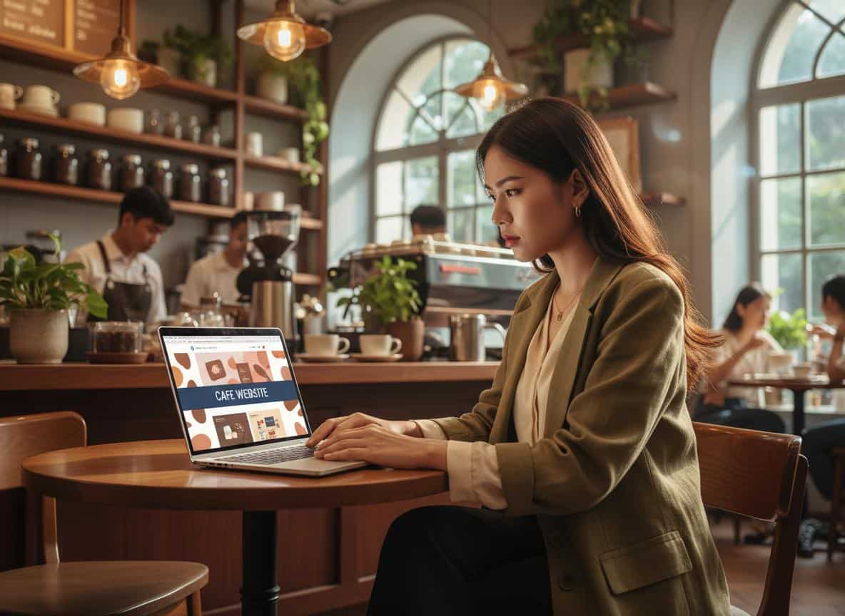 Giải mã các yếu tố tạo nên một website quán cafe độc đáo và hiệu quả