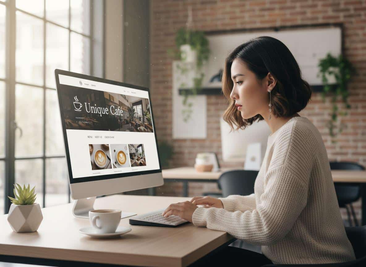 Thiết kế website quán cafe độc đáo