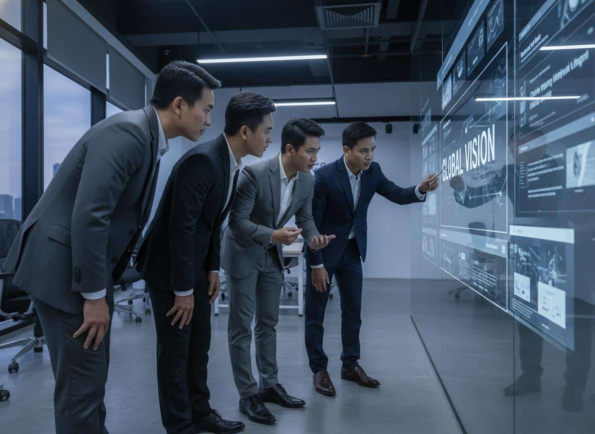 Thiết kế website tập đoàn đa quốc gia giao diện hiện đại