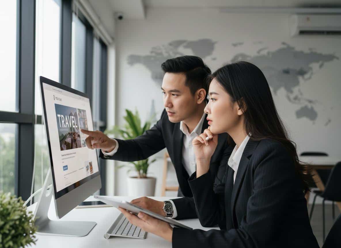 Thiết kế website trung tâm du lịch lữ hành