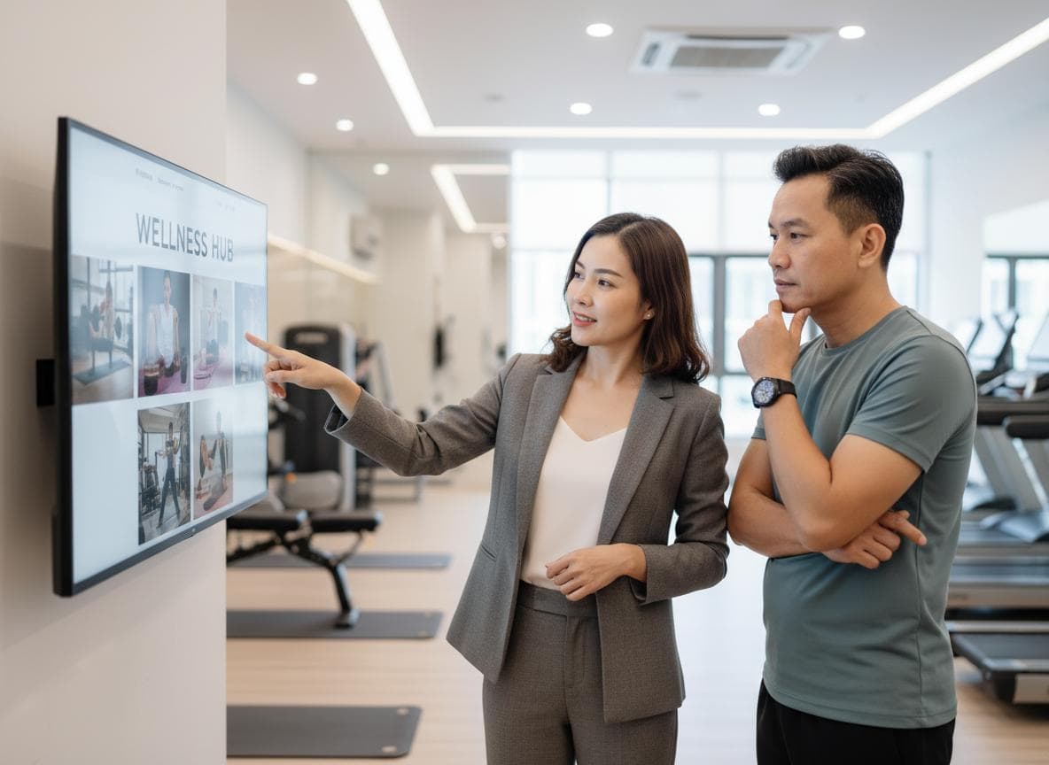 Thiết kế website trung tâm Yoga & Gym