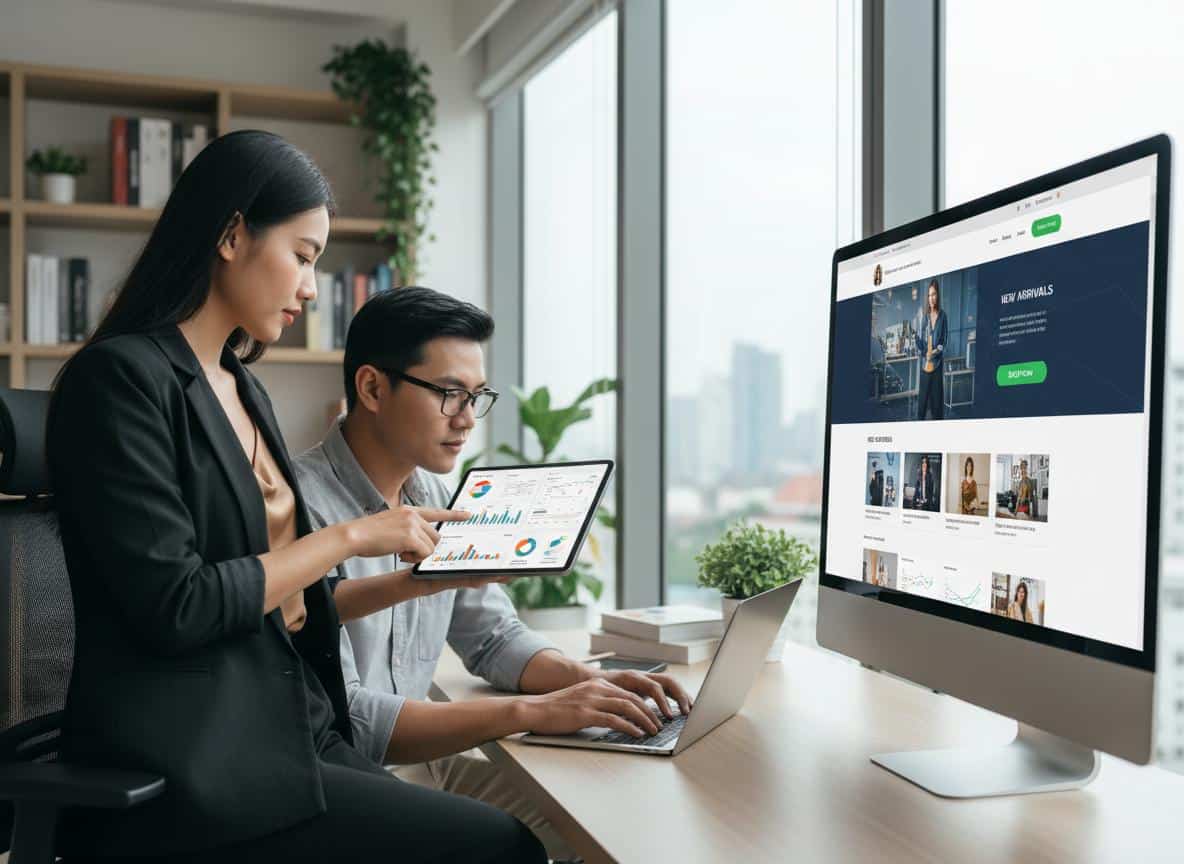 Top giao diện web bán hàng chuyển đổi cao