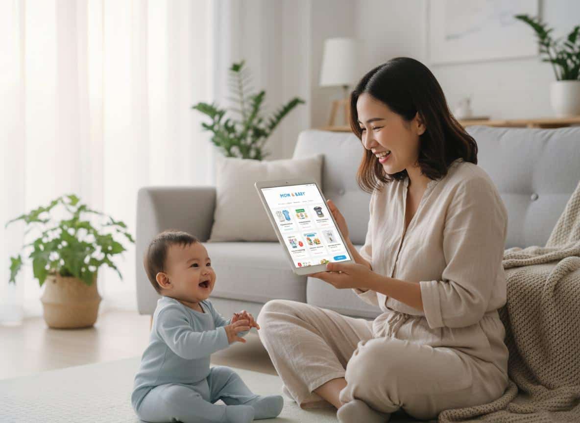 Website Bán Hàng Mẹ Và Bé Giao Diện Đẹp, Tăng Doanh Thu Hiệu Quả 4 Website bán hàng mẹ và bé giao diện đẹp