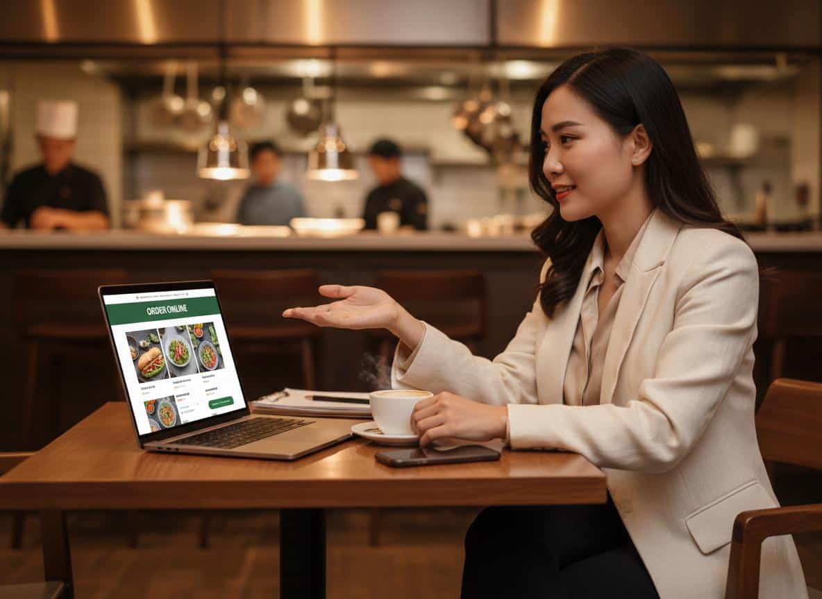 Hướng Dẫn Chi Tiết 7 Bước Tạo Website Đặt Món Online Miễn Phí