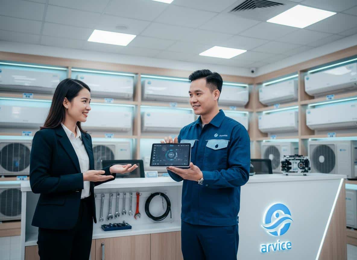 Bộ tiêu chí vàng để nhận diện một website sửa chữa điện lạnh chuyên nghiệp