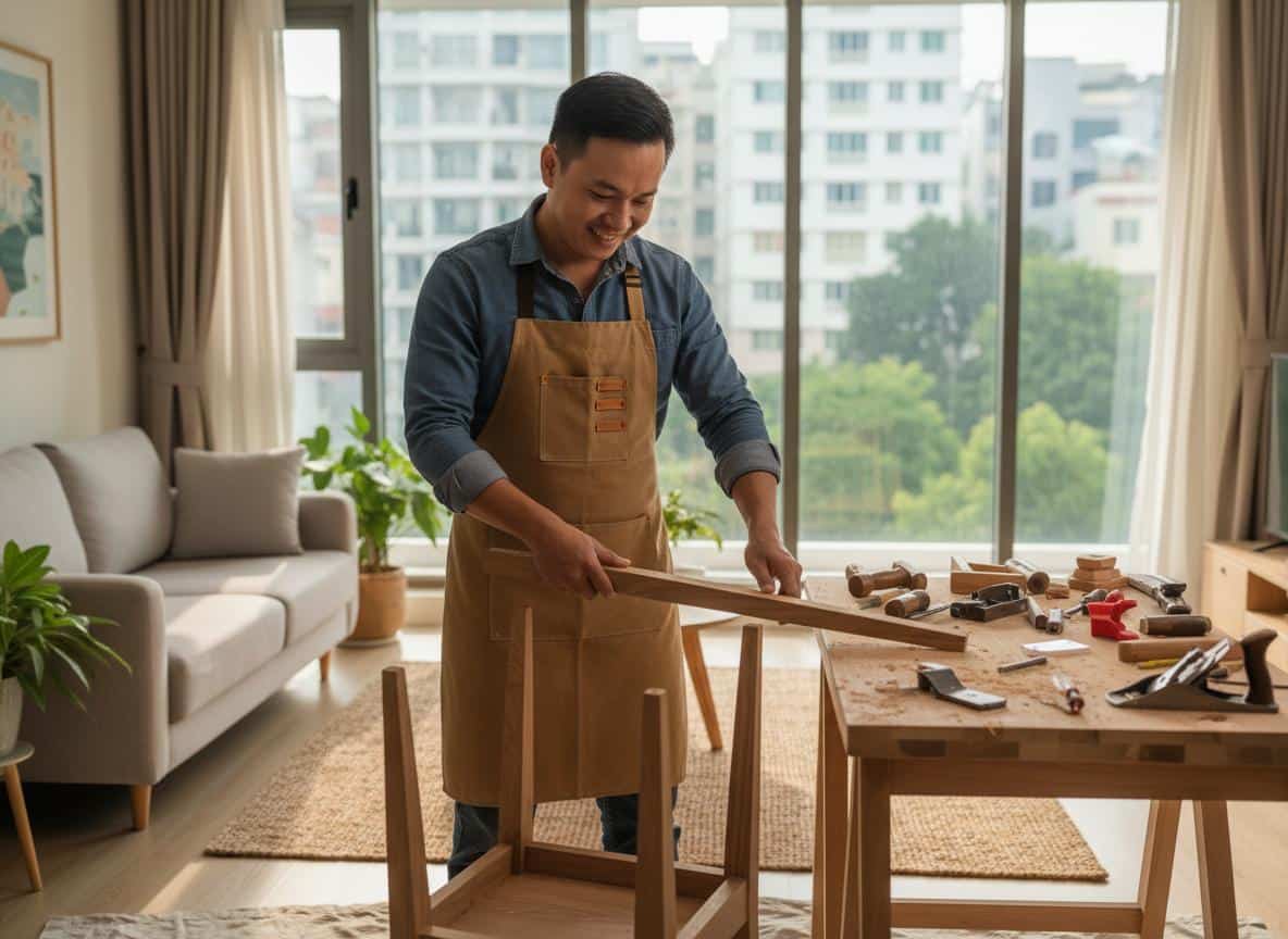 Bảng giá dịch vụ thợ mộc tại nhà tham khảo ở Hà Nội & TP.HCM