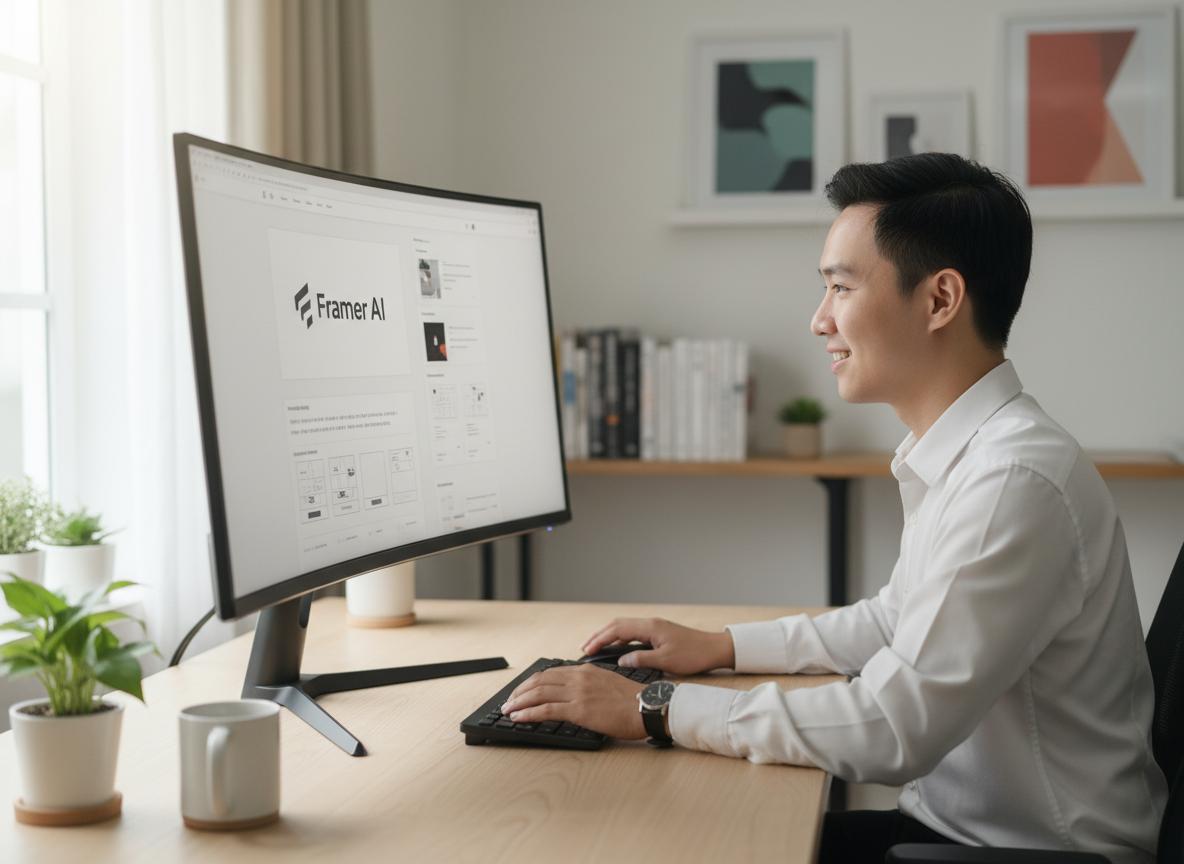 Hướng dẫn chi tiết cách tạo website chuyên nghiệp với Framer AI cho người mới bắt đầu
