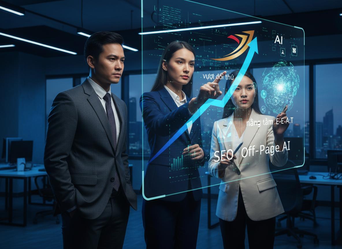 Chiến lược SEO Off-page AI thực chiến: Nâng tầm E-E-A-T và vượt đối thủ
