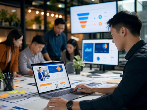 làm landing page chạy quảng cáo Facebook hiệu quả