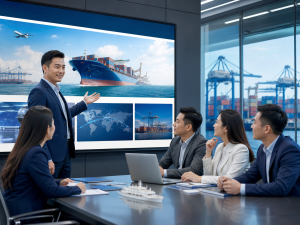 làm web giới thiệu công ty logistics và vận tải biển