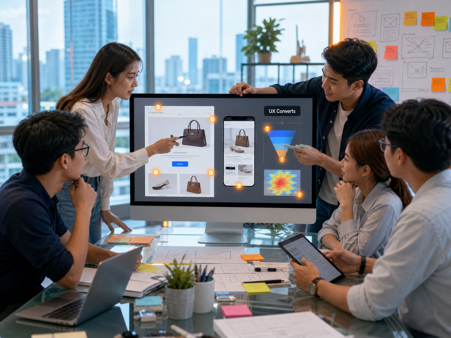 thiết kế web chuẩn UX/UI tăng tỷ lệ chuyển đổi: 7 Yếu Tố Chốt Đơn 2 Thiết kế web chuẩn UX/UI ảnh hưởng đến tỷ lệ chuyển đổi như thế nào?