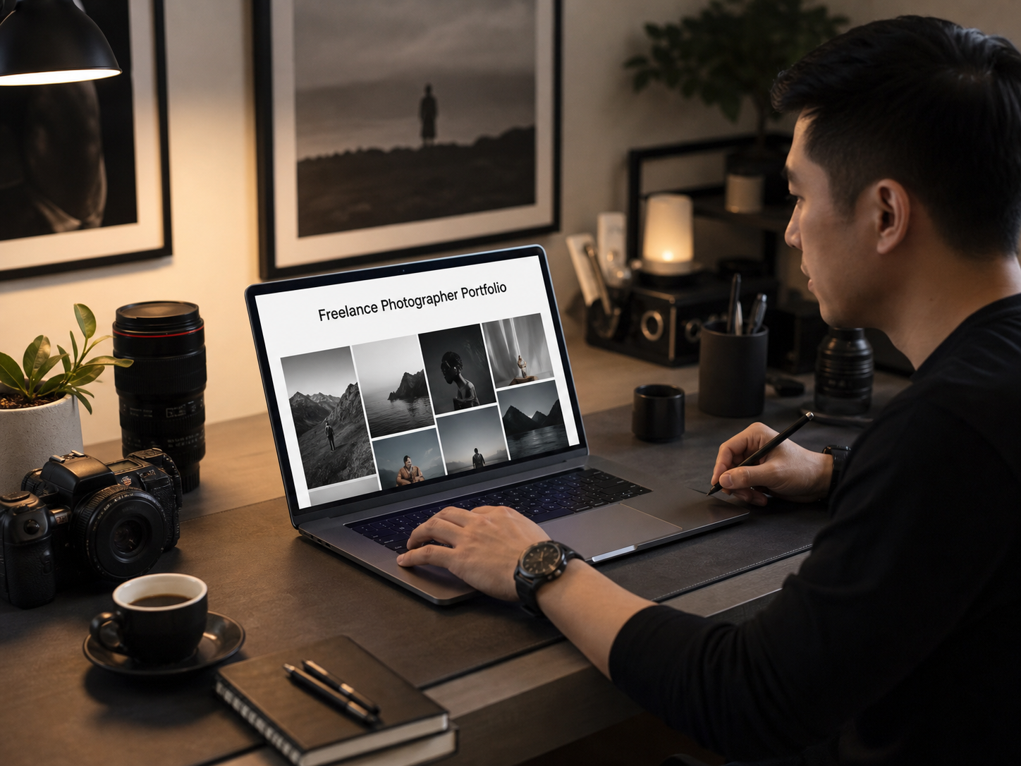 Thiết Kế Website Cá Nhân Cho Nhiếp Ảnh Gia Freelance Chuẩn SEO 1 thiết kế website cá nhân cho nhiếp ảnh gia freelance