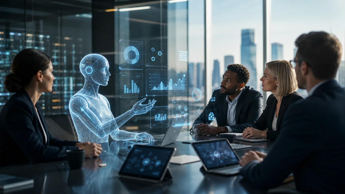 AI trong doanh nghiệp: Ứng dụng, lợi ích và cách triển khai 1 AI trong doanh nghiệp là gì?