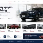 Thiết kế trang web cho đại lý ủy quyền ô tô chuyên nghiệp