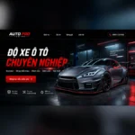 Làm Landing Page Quảng Cáo Dịch Vụ Độ Xe Ô Tô