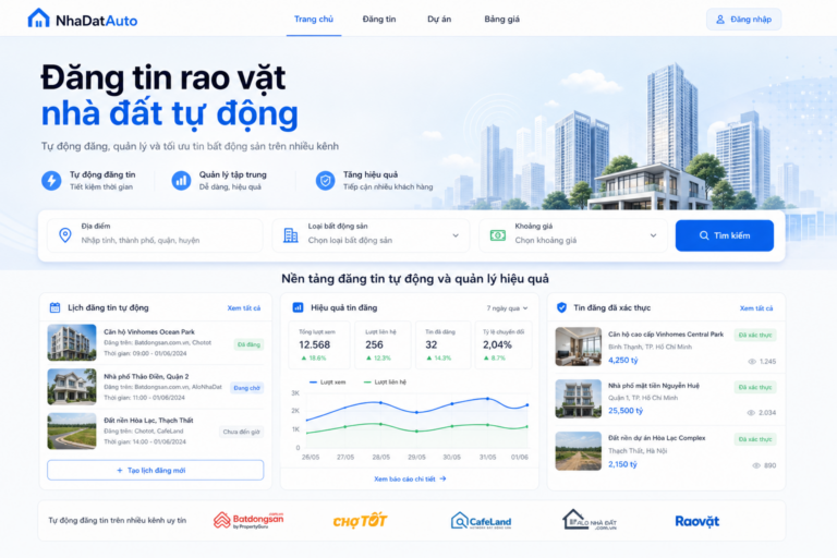 Làm trang web đăng tin rao vặt nhà đất tự động chuẩn SEO 15 lam trang web dang tin rao vat nha dat tu dong 1