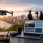 Làm web giới thiệu dịch vụ quay phim flycam chuyên nghiệp