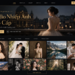 Làm web studio nhiếp ảnh có thư viện ảnh chất lượng cao