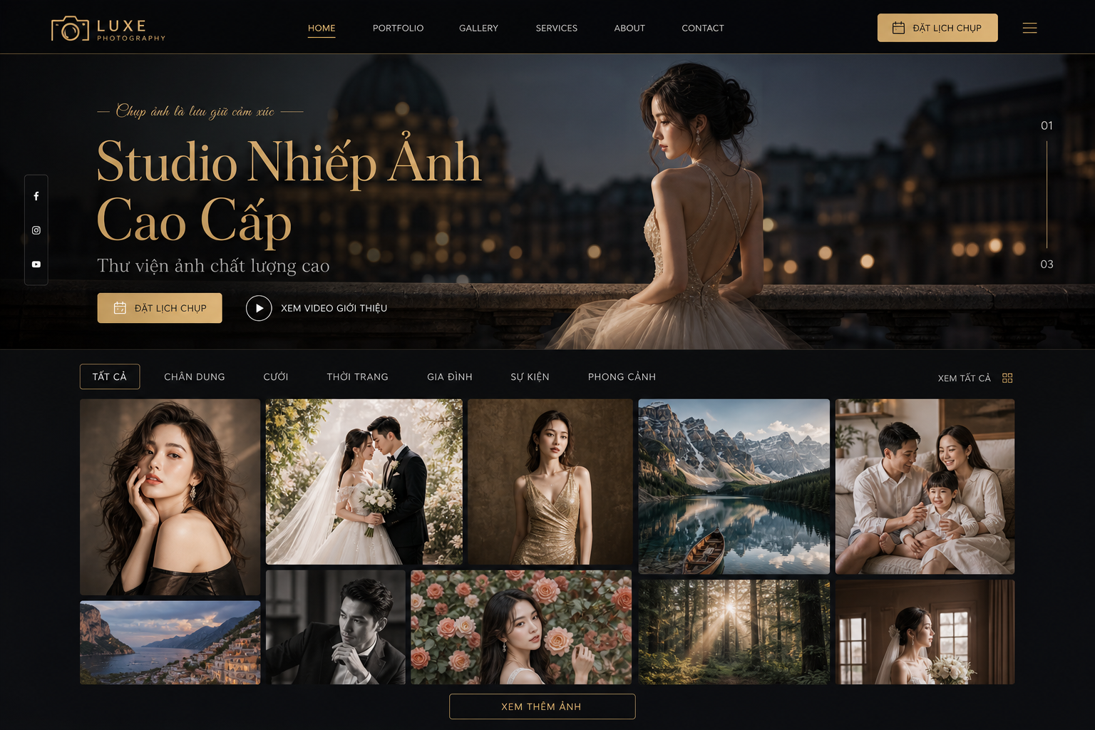 Làm web studio nhiếp ảnh có thư viện ảnh chất lượng cao 1 Vì sao studio nhiếp ảnh cần website có thư viện ảnh chất lượng cao?