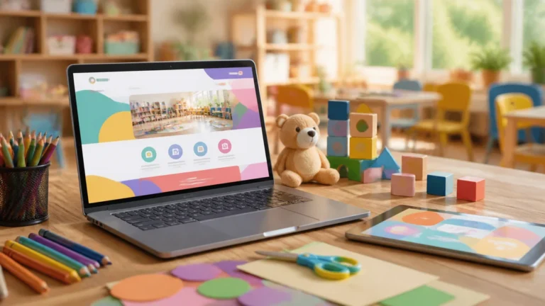 Làm web trường mầm non chuyên nghiệp, chuẩn SEO | VINASOFT 15 lam web truong mam non 1