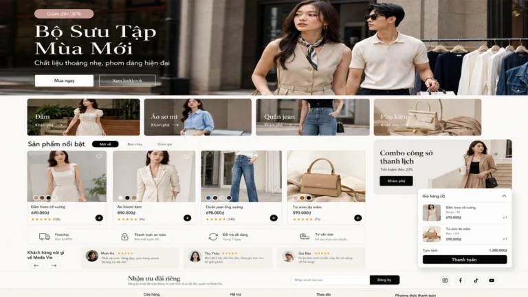 Làm website bán quần áo thời trang chuyên nghiệp, chuẩn SEO 17 lam website ban quan ao thoi trang 1