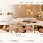 Làm Website Spa Thẩm Mỹ Viện Phong Cách Sang Trọng